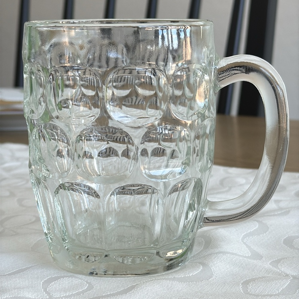 Winston Glass Beer Mug